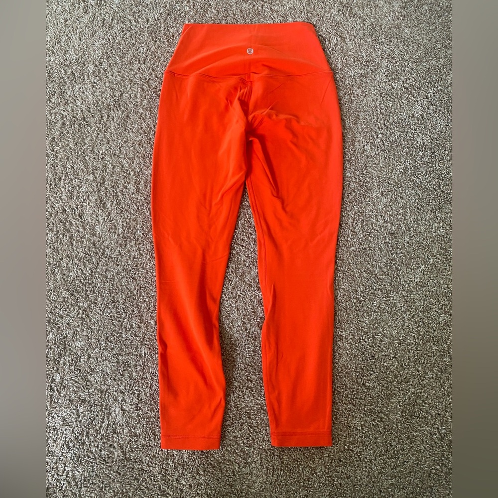 Lululemon align 25” orangish/red legging
